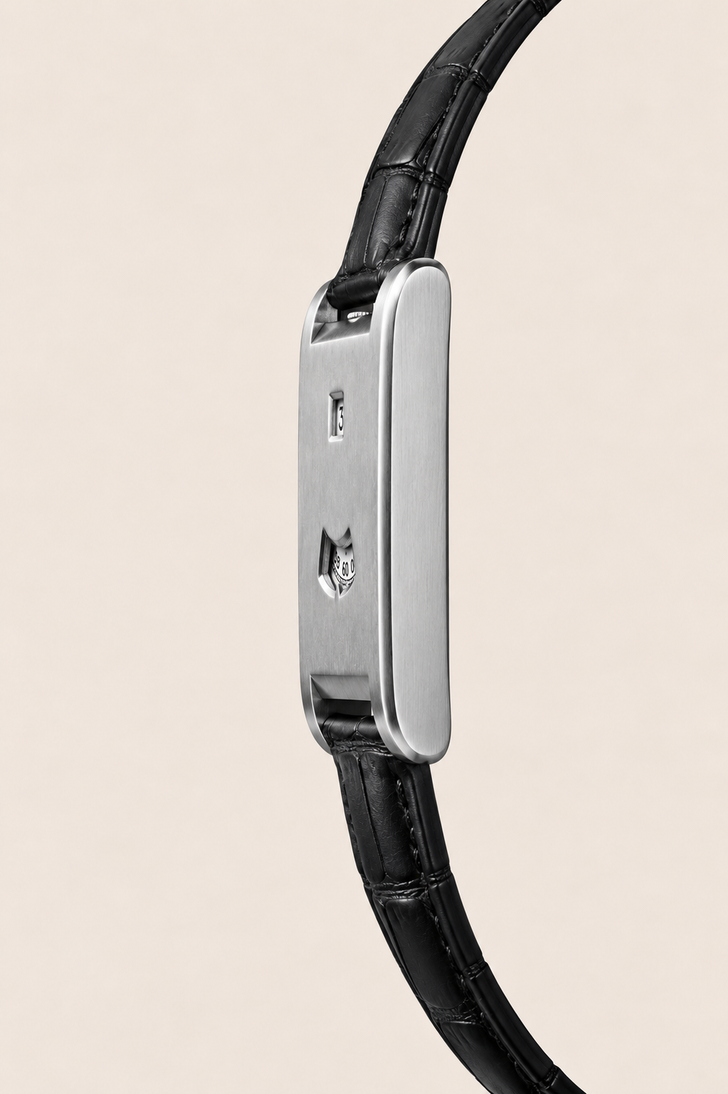 The Dolcevita Black/Silver Watch