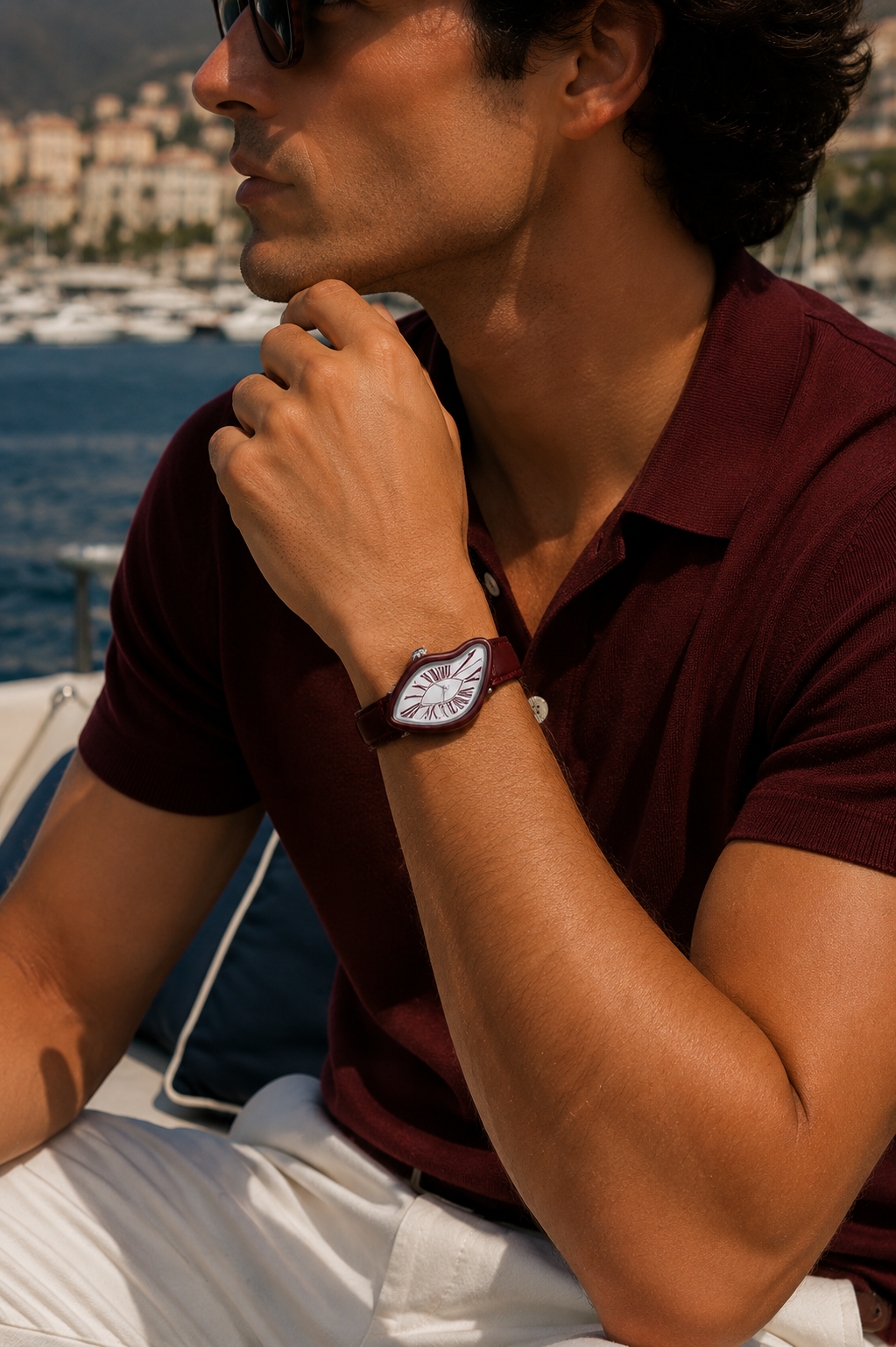 The Mirage Bordeaux Watch