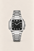 The Capri Silver/Black Watch