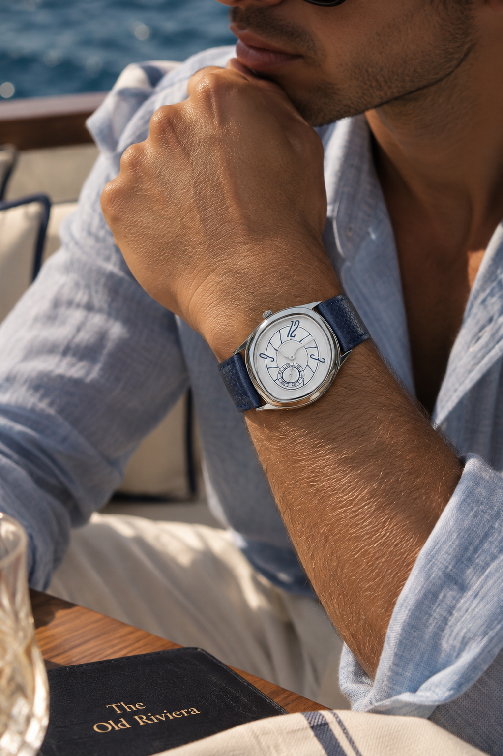 The Heritage Navy/Silver Watch